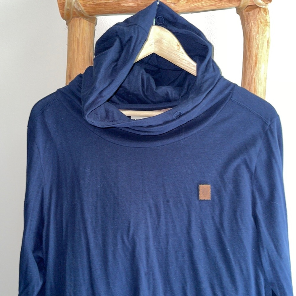 Naketano Light Weight Mock Neck Hoodie